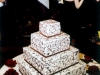 Scroll Work Wedding Cake